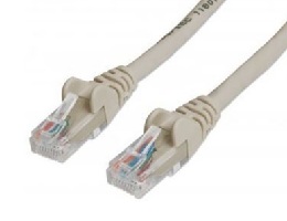 UTP mrežni kabel 0.5M Cat5e PP12 (sivi), Intellinet