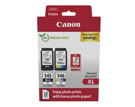 Canon PG-545XL/546XL+ foto papir